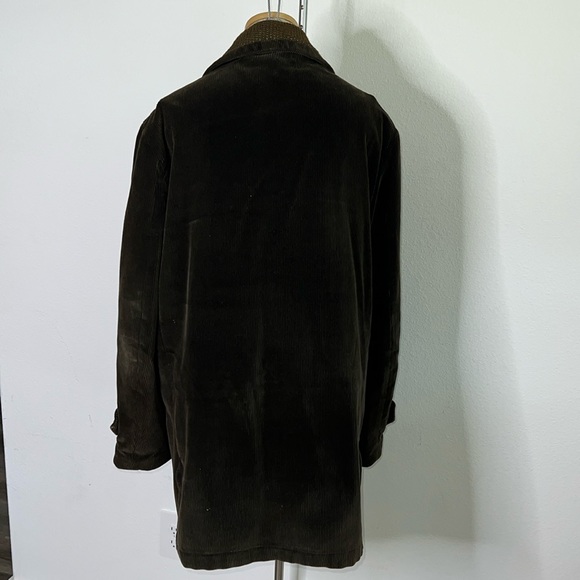 🔹 Vintage 70’s Corduroy Coat with Faux Fur and Wool Lining - Picture 2 of 16